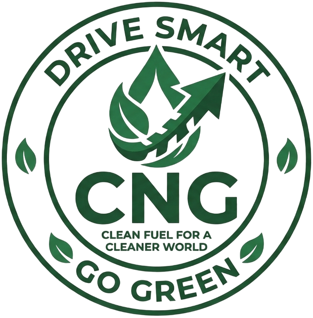 CNG Drive Smart Go Green logo